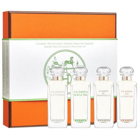 hermes parfum femme le jardin|sephora hermes mini garden perfume.